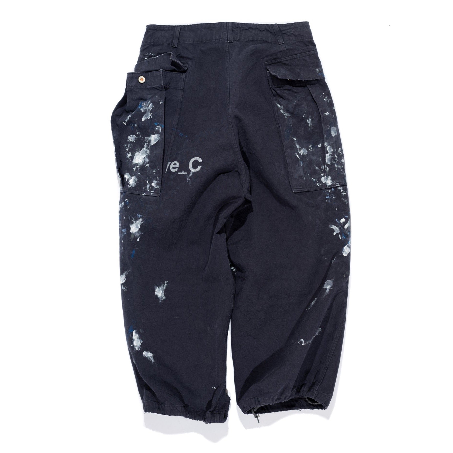 eye_C x HERILL Duck Splash Canvas Cargo Trousers / PRE-ORDER eye_C x HERILL Duck Splash Canvas Cargo Trousers / PRE-ORDER
